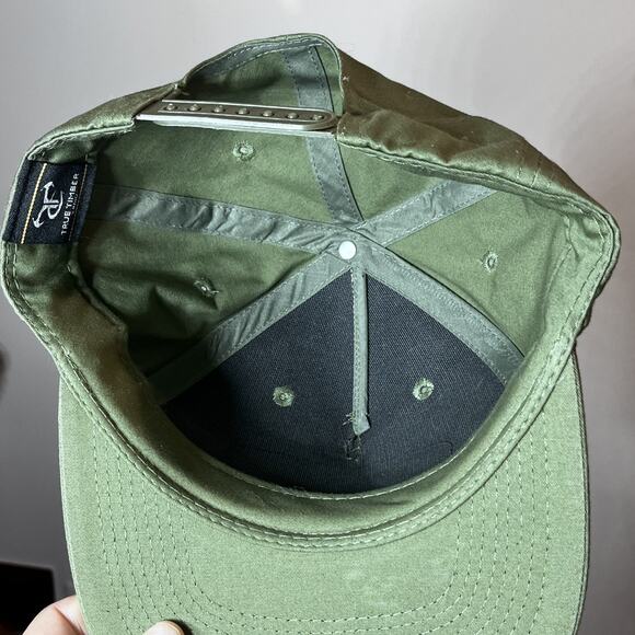 Black Rifle Coffee Company Hat Cap Snap Back‎ Green Patch True Timber Green Mens - Picture 5 of 6